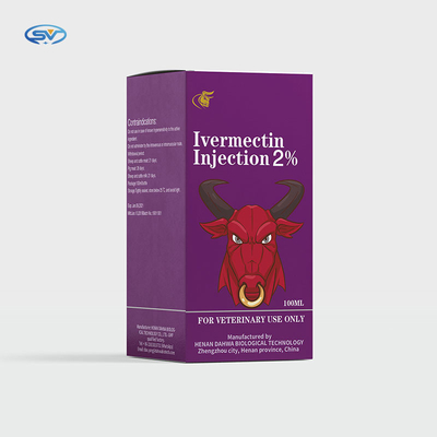 Ivermectin 1% इंजेक्शन पशु चिकित्सा इंजेक्शन योग्य दवाएं बकरियों के मवेशियों और सूअरों के लिए