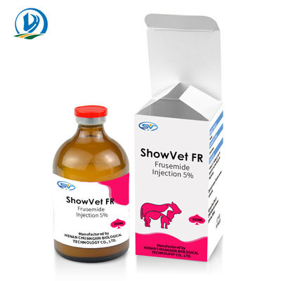 मवेशियों के लिए पशु चिकित्सा इंजेक्शन योग्य दवाएं मूत्रवर्धक फ़्यूरोसेमाइड इंजेक्शन 10 मिलीग्राम/एमएल