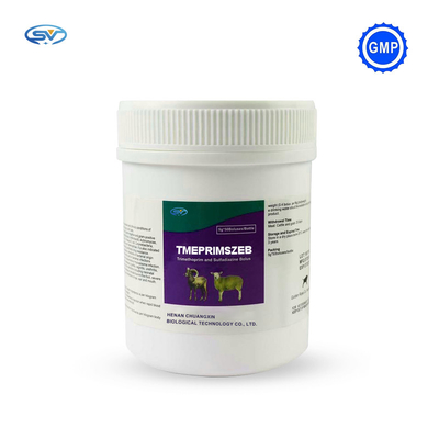 घोड़े, मवेशी, सूअर, कुत्तों के लिए पशु चिकित्सा बोलस टैबलेट ट्राइमेथोप्रिम सल्फाडियाज़िन 200 मिलीग्राम