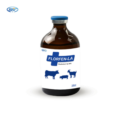 पशु चिकित्सा औषध मवेशी भेड़ फ्लोरफेनिकॉल इंजेक्शन जीवाणु रोगों के उपचार के लिए
