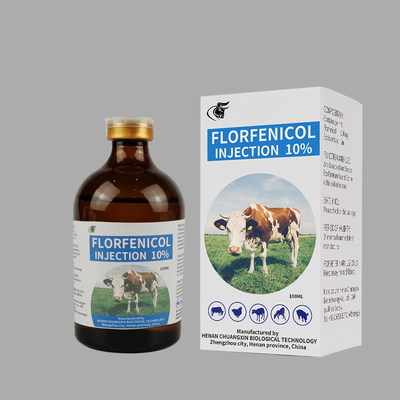 घोड़ों के संक्रामक रोगों के लिए फ्लोरफेनिकॉल पशु चिकित्सा औषधि 50 मि.ली. 100 मि.ली
