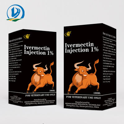 Ivermectin 1% इंजेक्शन पशु चिकित्सा इंजेक्शन ड्रग्स कीट विकर्षक मवेशियों के लिए इंजेक्शन