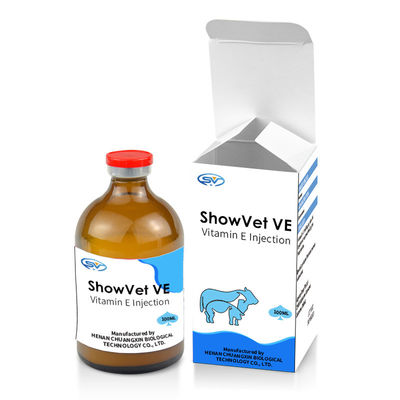 पशु चिकित्सा इंजेक्शन योग्य दवाएं जीएमपी फैक्ट्री 100 मिलीलीटर सोडियम सेलेनाइट और पशु के लिए विटामिन ई इंजेक्शन