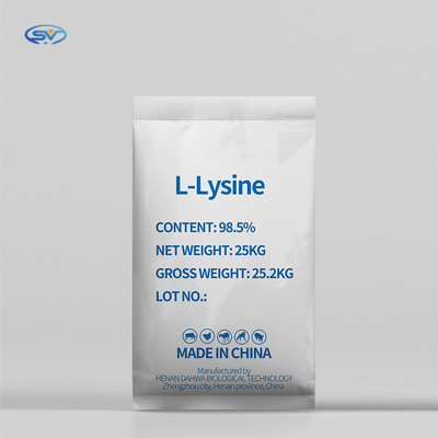 पशु आहार योजक सर्वोत्तम गुणवत्ता सीएएस 657-27-2 एल-लाइसिन एचसीएल 98.5% एल-लाइसिन हाइड्रोक्लोराइड