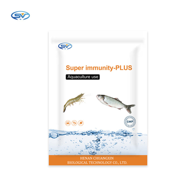 एक्वाकल्चर उद्योग मछली झींगा के लिए एक्वाकल्चर दवाएं मिश्रित फ़ीड एडिटिव सुपर इम्युनिटी प्लस