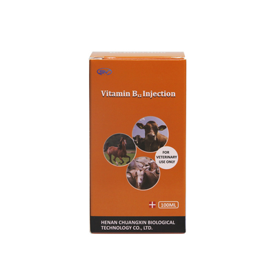 फार्म पशुधन और पोल्ट्री उपयोग के लिए विटामिन बी 12 इंजेक्शन पशु चिकित्सा इंजेक्शन दवाएं